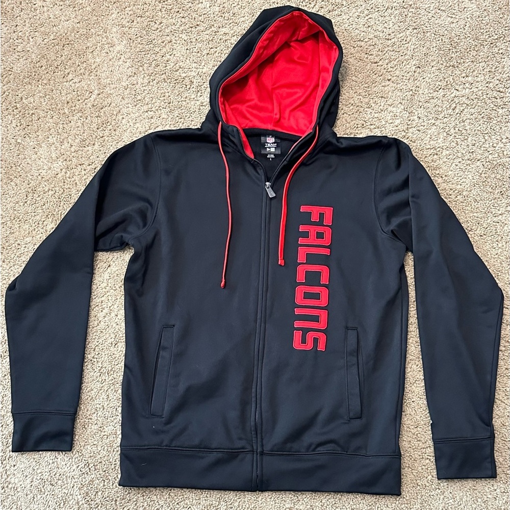 New Era Atlanta Falcons Full Zip Up Hoodie (New Without Tags)